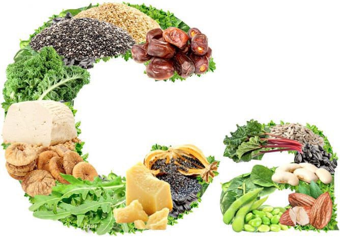 Kalcij je najpogostejši element v človeškem telesu. Največ kalcija vsebujejo